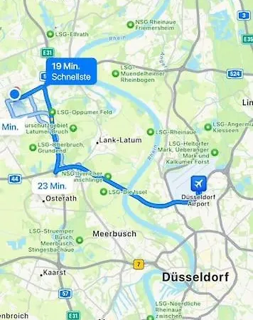 Appartement Nahe Messe/dus. Krefeld